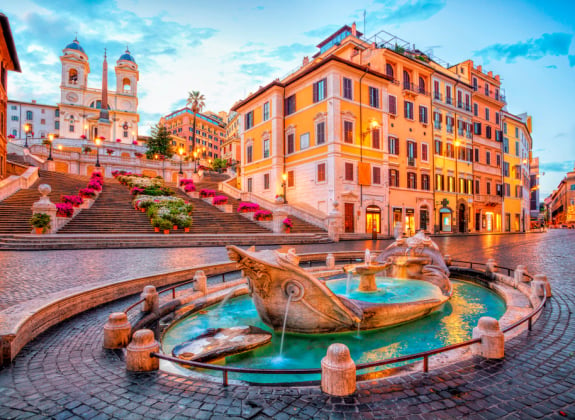 6 hôtels romantique à Rome