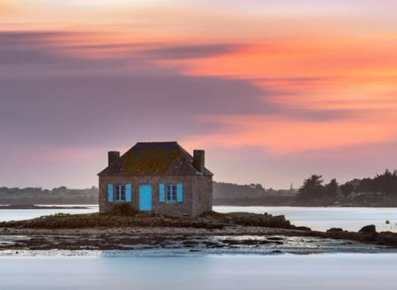 7 maisons de rêve en photos sur des îles en Bretagne